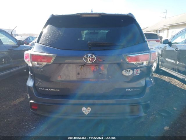 5TDJKRFH9GS284896 Toyota Highlander Xle V6