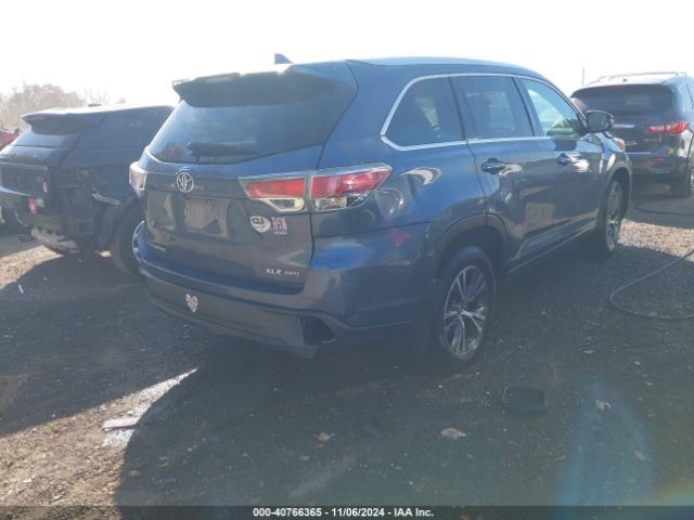 5TDJKRFH9GS284896 Toyota Highlander Xle V6
