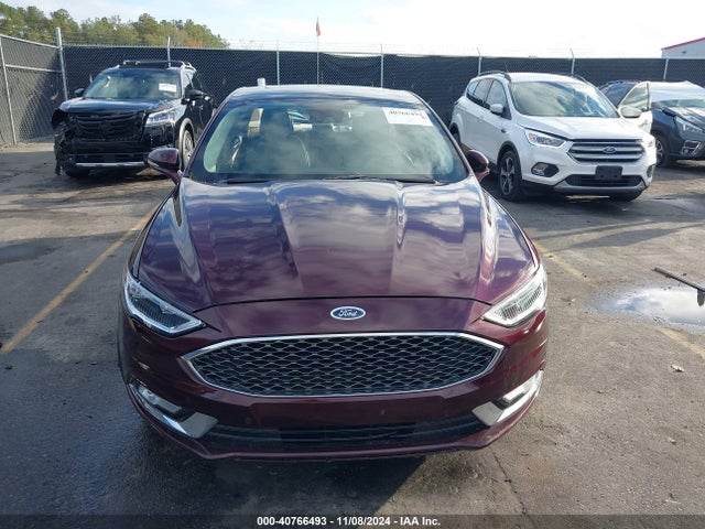 Ford Fusion Platinum 2018 3FA6P0K98JR115518 Image 12