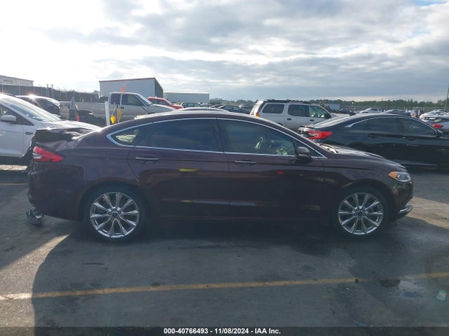 Ford Fusion Platinum 2018 3FA6P0K98JR115518 Image 13