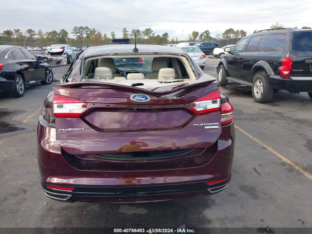 Ford Fusion Platinum 2018 3FA6P0K98JR115518 Image 16