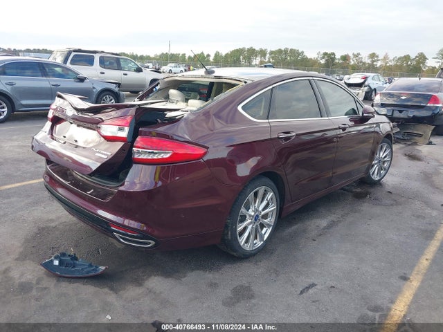 Ford Fusion Platinum 2018 3FA6P0K98JR115518 Image 4