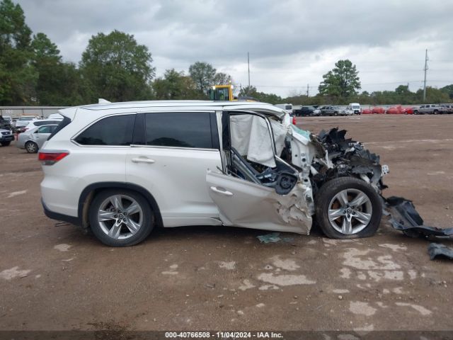 5TDYKRFH3GS159813 Toyota Highlander Limited V6