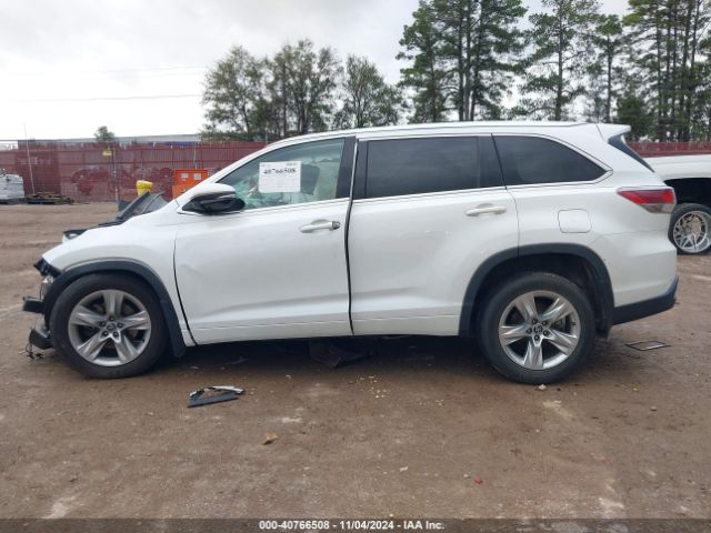 5TDYKRFH3GS159813 Toyota Highlander Limited V6