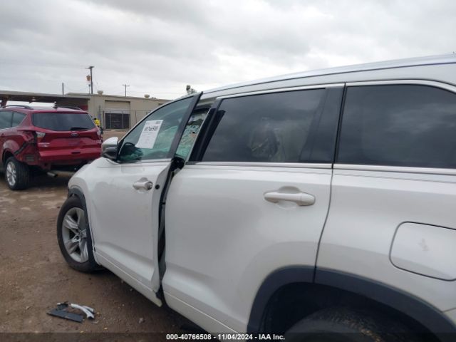 5TDYKRFH3GS159813 Toyota Highlander Limited V6