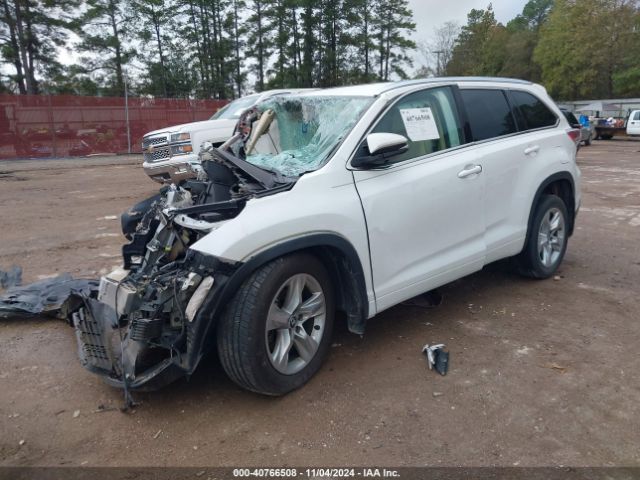 5TDYKRFH3GS159813 Toyota Highlander Limited V6