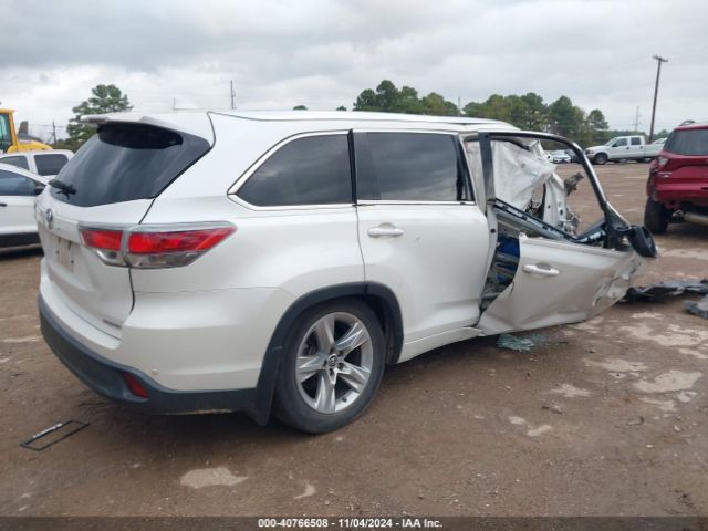 5TDYKRFH3GS159813 Toyota Highlander Limited V6
