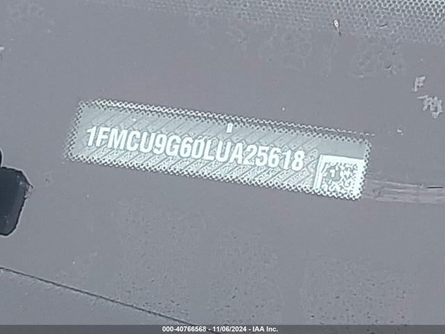 1FMCU9G60LUA25618 Ford Escape