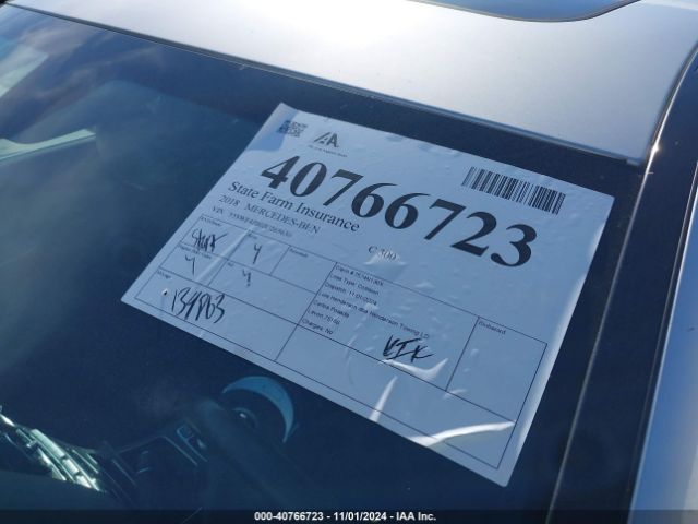 55SWF4JB0JU265650 Mercedes-Benz C 300