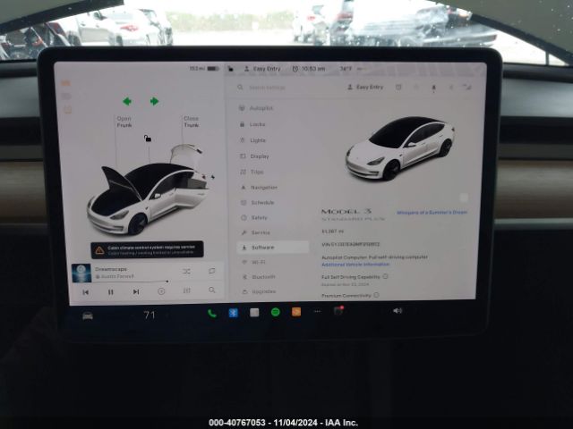 5YJ3E1EA9MF919802 Tesla Model 3 Standard Range Plus Rear-wheel Drive