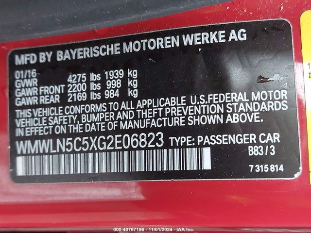 2016 MINI CLUBMAN WMWLN5C5XG2E06823 Photo 8