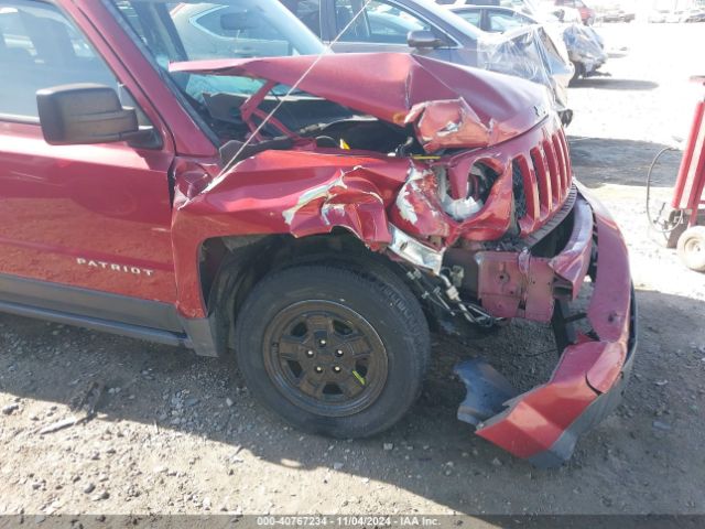 1C4NJPBB0ED908670 Jeep Patriot Sport