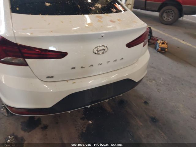 5NPD74LF2KH496073 Hyundai ELANTRA SE