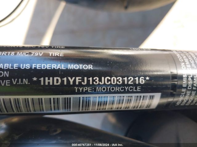 2018 HARLEY-DAVIDSON FLFB 1HD1YFJ13JC031216 Photo 9