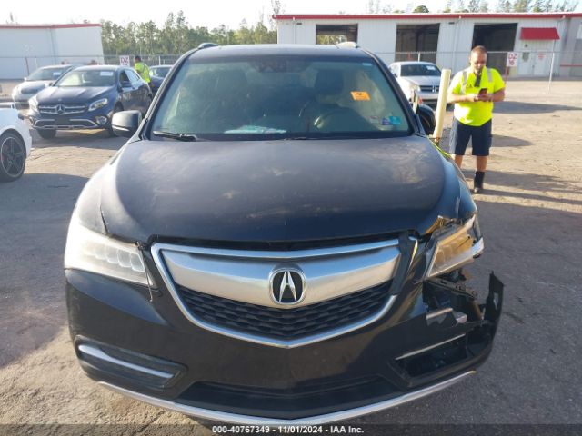 5FRYD4H42EB036558 Acura Mdx Technology Package