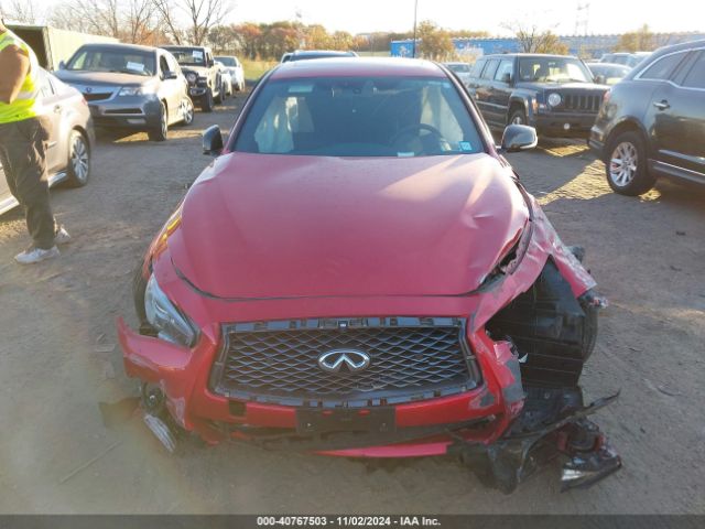 JN1FV7AR2KM800718 Infiniti Q50 3.0t Red Sport 400