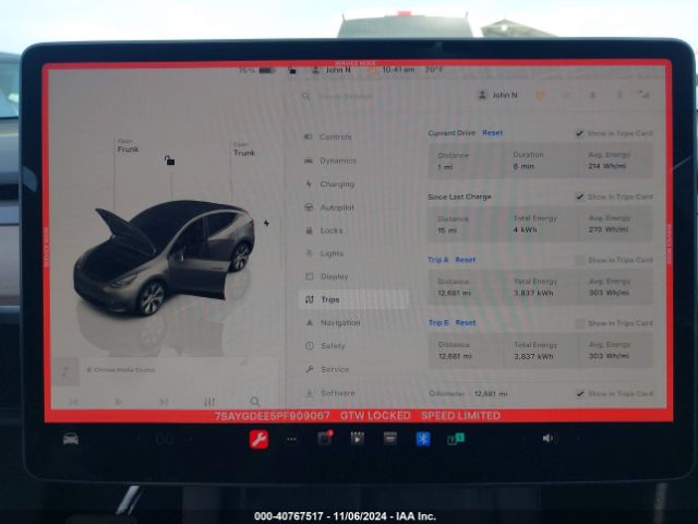 2023 TESLA MODEL Y 7SAYGDEE5PF909067 Photo 6