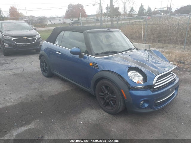 2013 MINI CONVERTIBLE WMWZN3C53DT135556 Photo 0