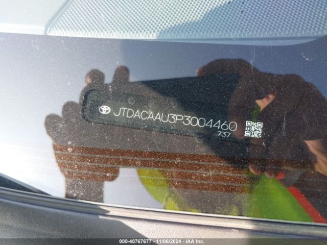 JTDACAAU3P3004460 Toyota Prius Le