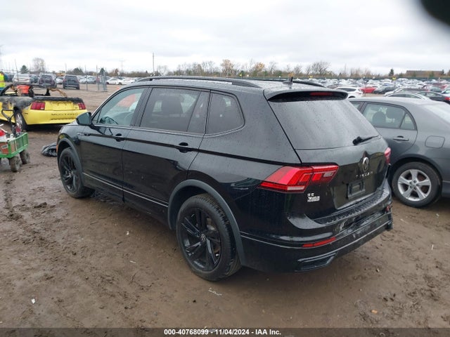3VVCB7AX2PM074606 Volkswagen Tiguan 2.0t Se R-line Black