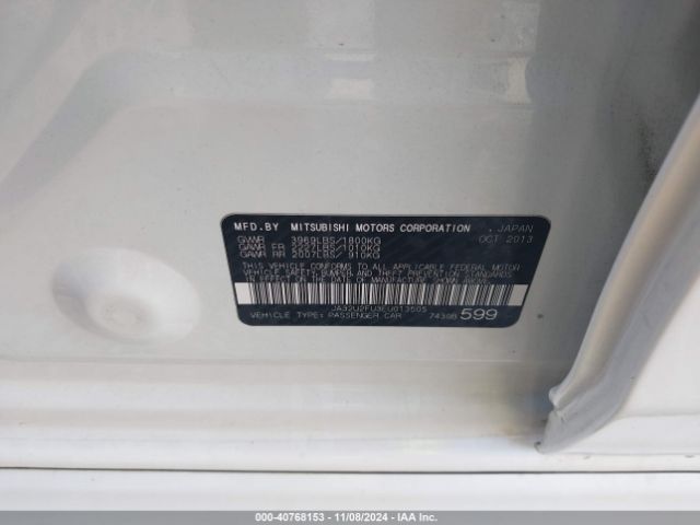 2014 MITSUBISHI LANCER JA32U2FU3EU013505 Photo 8