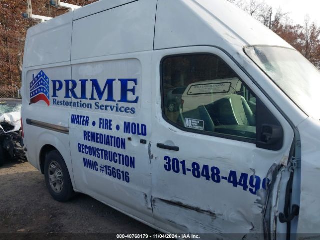 1N6BF0LY7JN805245 Nissan Nv Cargo Nv2500 Hd Sv V6