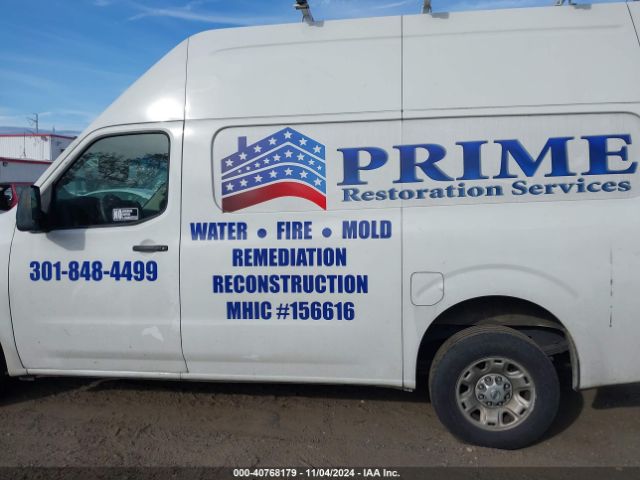 1N6BF0LY7JN805245 Nissan Nv Cargo Nv2500 Hd Sv V6