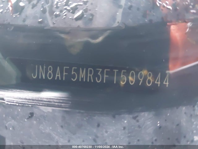 JN8AF5MR3FT509844 Nissan Juke Nismo