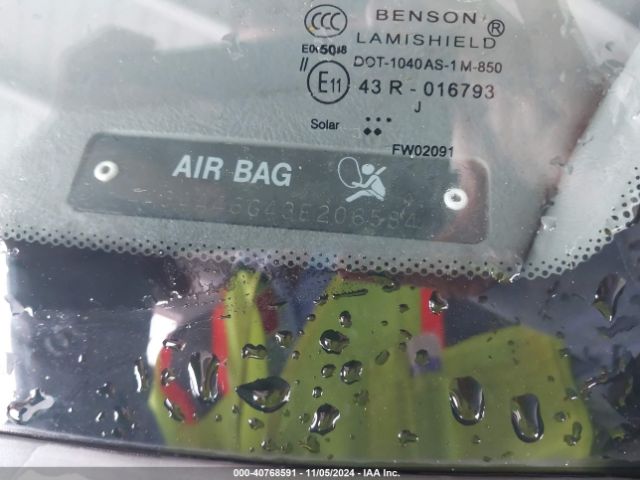 2003 MITSUBISHI GALANT 4A3AA46G43E206584 Photo 8