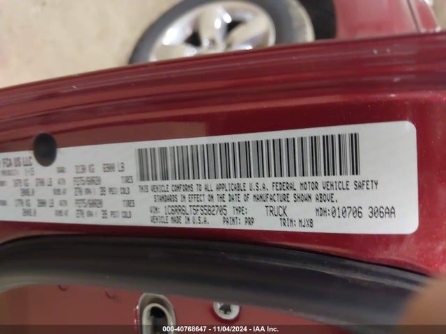 1C6RR6LT5FS582705 RAM 1500 Big Horn