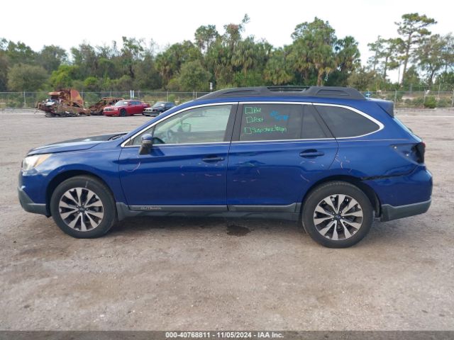 Subaru Outback 2.5i Limited 2016 4S4BSANC1G3279250 Image 15