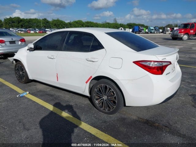 2T1BURHE8GC622993 Toyota Corolla S Plus