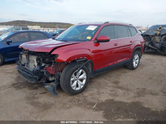 1V2DR2CA4JC538173 Volkswagen Atlas 3.6l V6 Se/3.6l V6 Se W/technology