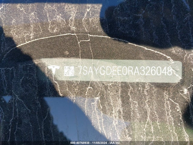 2024 TESLA MODEL Y 7SAYGDEE0RA326048 Photo 8