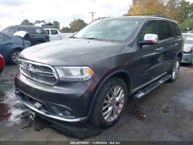 1C4SDJET6FC816806 Dodge Durango Citadel