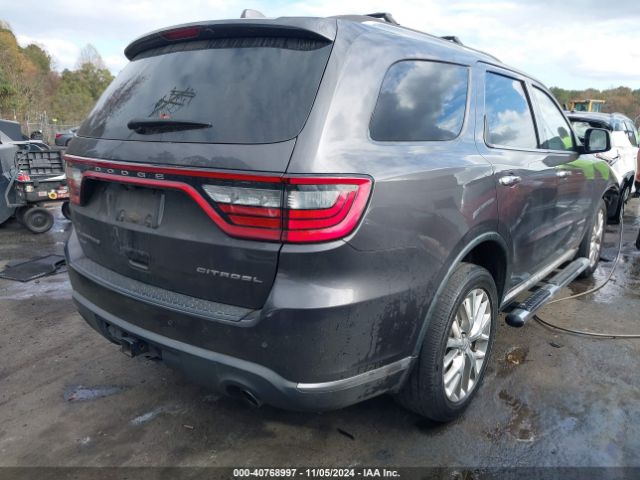 1C4SDJET6FC816806 Dodge Durango Citadel