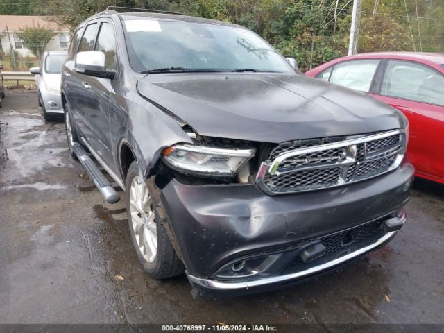 1C4SDJET6FC816806 Dodge Durango Citadel