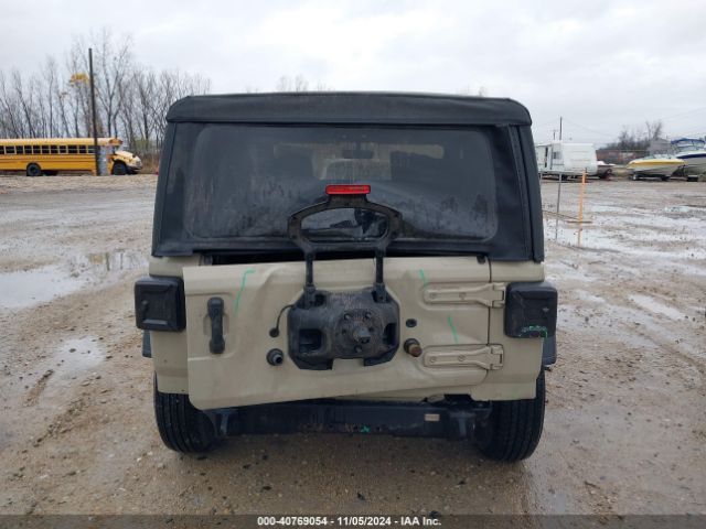 1C4GJXAN0NW249935 Jeep Wrangler Sport S 4x4