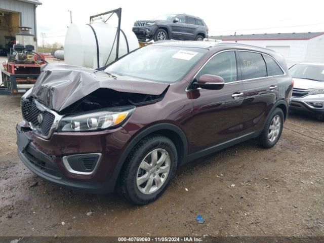 5XYPG4A35GG020517 KIA Sorento 2.4l Lx