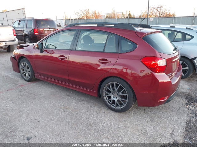 JF1GPAY61F8249190 Subaru Impreza 2.0i Sport Premium