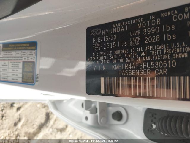 KMHLR4AF3PU530510 Hyundai Elantra N Line