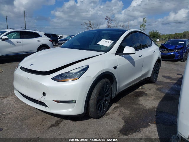 2021 TESLA MODEL Y 5YJYGDEE6MF130088 Photo 1