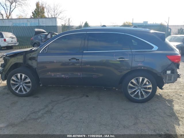 5FRYD4H42EB009117 Acura Mdx Technology Package