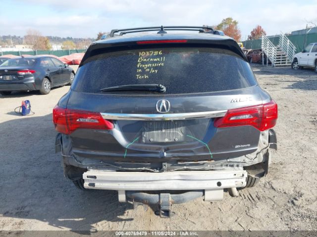 5FRYD4H42EB009117 Acura Mdx Technology Package