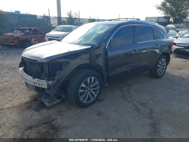 5FRYD4H42EB009117 Acura Mdx Technology Package