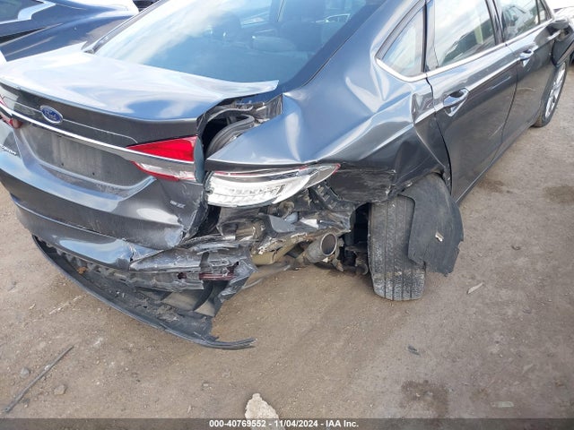 Ford FUSION SE 2017 3FA6P0H73HR245710 Image 6