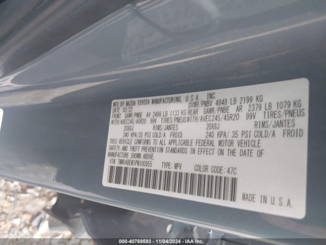 7MMVABEM1PN100955 Mazda Cx-50 2.5 S Premium Plus