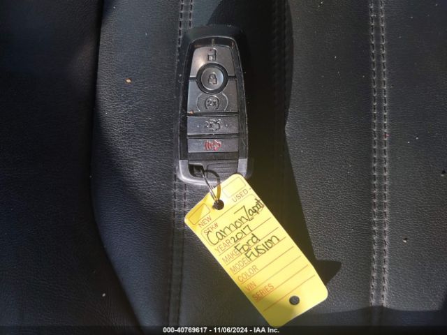 3FA6P0PU1HR129770 Ford Fusion Energi Se Luxury
