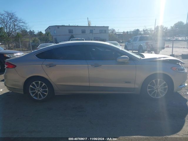 3FA6P0PU1HR129770 Ford Fusion Energi Se Luxury