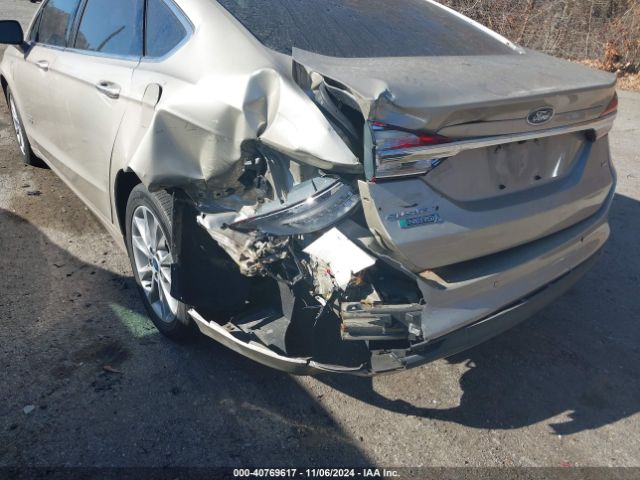 3FA6P0PU1HR129770 Ford Fusion Energi Se Luxury